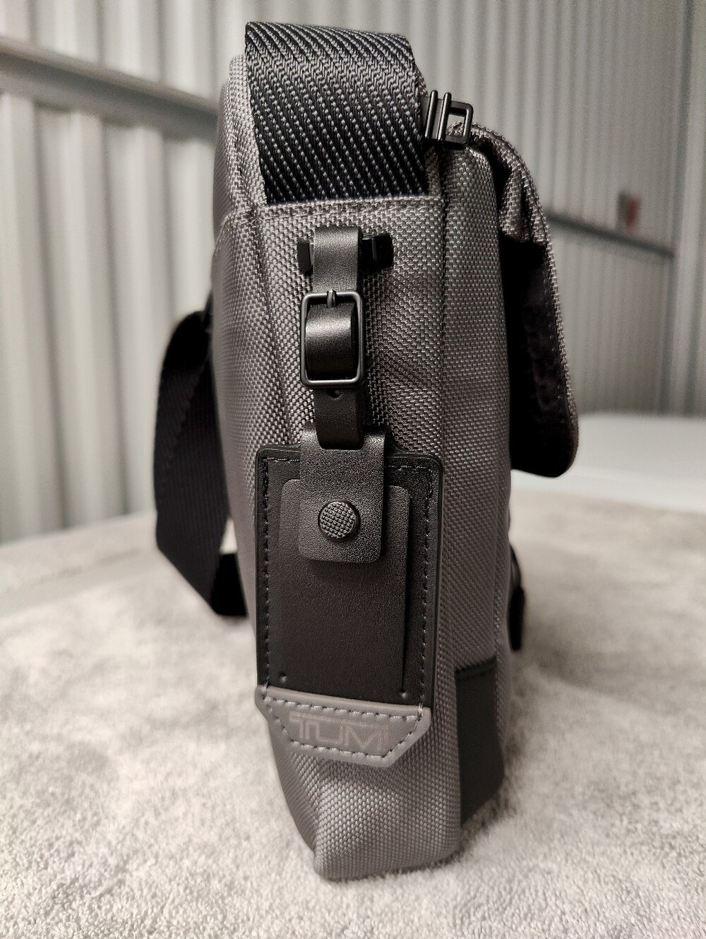 TUMI Alpha Bravo Junior Crossbody (Charcoal) - Picture 2 of 9
